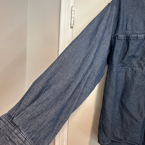 VTG ‘04 Harley Davidson Mens XL Blue Button Up Long Sleeve Denim Embroidered. - Picture 11 of 16